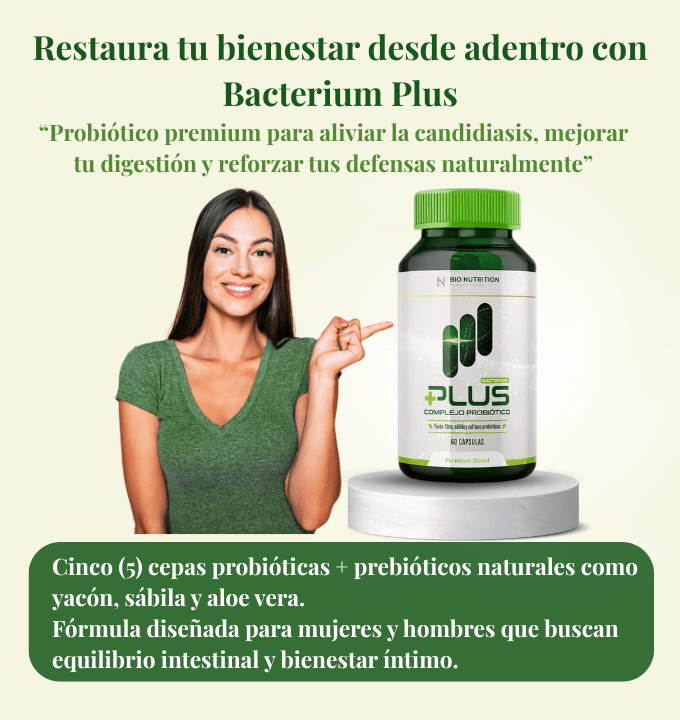 Bacterium Plus Complejo Probiótico