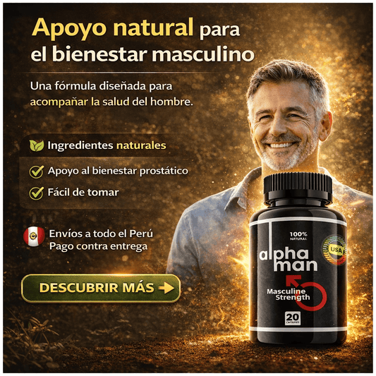 ALPHA MAN - FORTALEZA MASCULINA